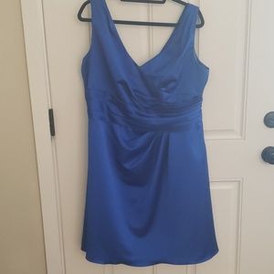 Royal Blue David's Bridal Dress